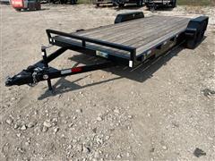 2022 H&H H8218+2GDFD-070 T/A Flatbed Trailer 