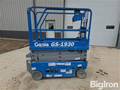 2016 Genie GS-1930 Self-Propelled Electric Scissor Lift 