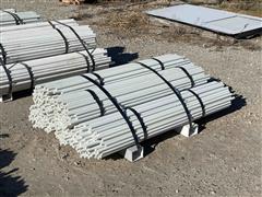 Fiberglass Round Tube Fence Posts 