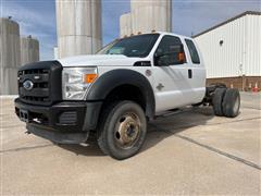 2011 Ford F450 XL Heavy Duty 4x4 Extended Cab & Chassis Pickup 