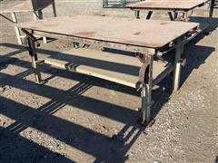 Steel Table Work Bench 