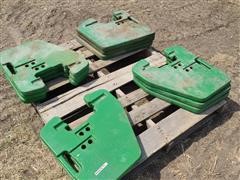 John Deere Slim Front Mount Suit Case Weights 