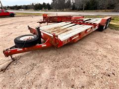 2000 Ullhaul T/A Flatbed Trailer 