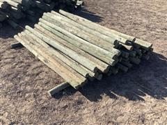 Treated Wood Posts 