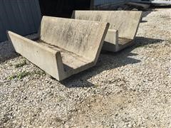 Concrete Fence Line Feed Bunks 