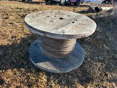 Steel Cable & Wooden Spool 