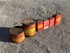 Antique Tin Cans 