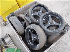 Mudsmith Open Spoke Gauge Wheels w/ Scrapers 